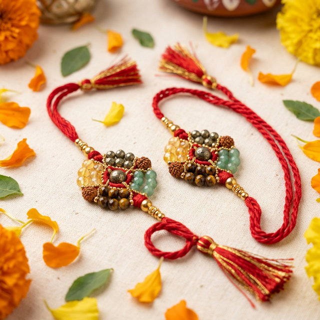 Siddh Dhan Yog Rakhi Combo
